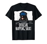 Sleeping Bouvier des Flandres Dog Official Napping T-Shirt for Men Women Girls Kids