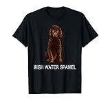Irish Water Spaniel Crazy Dog Lover T-Shirt for Men Women