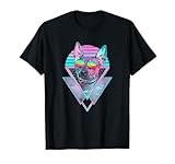 American Hairless Terrier Dog Vintage Retro Vaporwave Beach T-Shirt for Men Women Kids