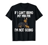 Min Pin Dog Miniature Pinscher T-Shirt