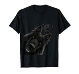 Funny Curious Belgian Shepherd Dog Groenendael T-Shirt