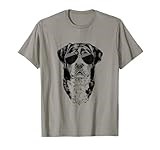 Swissy Greater Swiss Mountain Dog with Sunglasses T-Shirt