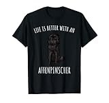 Life Is Better With An Affenpinscher T-Shirt for Men Women