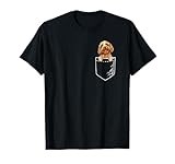 Cute Illustration Pocket Cockapoo Lover T-Shirt