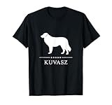 Kuvasz Dog White Silhouette T-Shirt