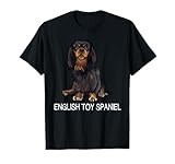 English Toy Spaniel Crazy Dog Lover T-Shirt for Men Women