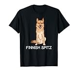 Finnish Spitz Crazy Dog Lover T-Shirt for Men Women