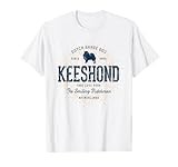 Kees Dog Vintage Style Retro Keeshond T-Shirt for Men Women Kids
