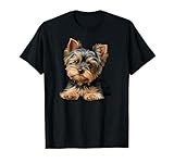 Funny Yorkshire Terrier Cute Puppy T-Shirt