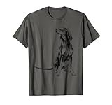 Seat Dog Black and Tan Coonhound T-Shirt for Men Women Kids