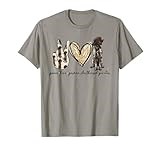 Peace Love GSP German Shorthaired Pointer Dog Lover T-Shirt