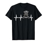 Funny Dog Heartbeat For Kerry Blue Terrier Lovers T-Shirt for Men Women Girls Kids