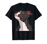 American Pit Bull Pitbull Terrier Dog Head Dog Canine T-Shirt