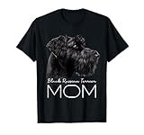 Black Russian Terrier Mom T-Shirt