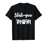 Shih-Poo Mom Dog Mom Women Shih-Poo Dog T-Shirt