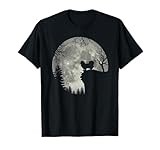 Pekingese, Pekinese And Moon Halloween T-Shirt