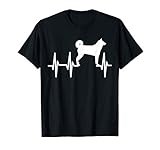 Karelian Bear Heartbeat Dog Mom Dad Pet Gift Men Women Kids T-Shirt