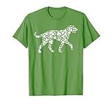 Irish Shamrock Leaf Irish Wolfhound Dog St. Patrick's Day T-Shirt