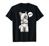 Skye Terrier Dog Stubborn No T-Shirt
