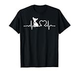 Chihuahua with Heartbeat - Chihuahua T-Shirt