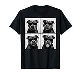 Funny Staffordshire Bull Terrier Lover Cute Dog Photo Booth T-Shirt