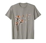 Cavalier King Charles Dandelion Funny Gift For Dog Lovers T-Shirt