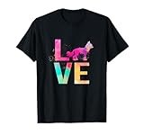 Colorful Chinese Crested Dog Mom Gifts Chinese Crested T-Shirt