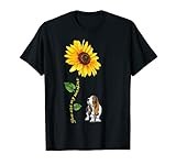 Basset Hound You are My Sunshine Sunflower T-Shirt