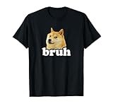 Doge Meme Lover Kids Bruh Shiba Inu T-Shirt