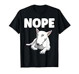 Funny Bull Terrier Art For Men Women English Bull Terrier T-Shirt