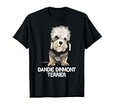 Dandie Dinmont Terrier Crazy Dog Lover T-Shirt for Men Women