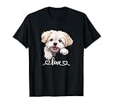 Maltese Love Tee – Cute Small Dog Lover Gift T-Shirt