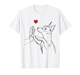 Min Pin Love Miniature Pinscher Dog Mom Women Girls T-Shirt