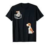 Wire Haired Fox Terrier In Your Pocket - Men, Women, Kids T-Shirt