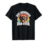 Funny Retro Vintage Best Leonberger Dad Lover T-Shirt