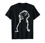 Lhasa Apso Dog Motif Pet Artwork Lhasa Apso Men Women Kids T-Shirt
