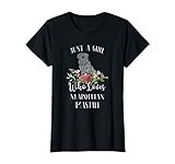 Womens Just a Girl Who Loves Neapolitan Mastiff T-Shirt