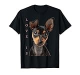 Miniature Pinscher Shirt Dog Mom Dad TShirt Love Puppy Pet T-Shirt
