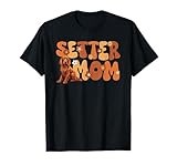 Irish Red Setter Groovy World's Best Setter Mom T-Shirt