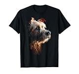 Norfolk Terrier Dog Motif Pet Illustration Norfolk Terrier T-Shirt for Men Women Kids
