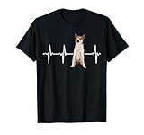 Norwegian Lundehund Heartbeat Dog Lover Men Women Girls Kids T-Shirt