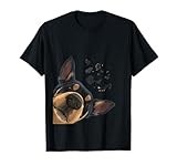 Funny Curious Dog Australian Kelpie T-Shirt