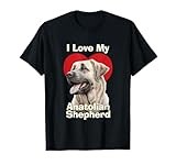 I Love My Anatolian Shepherd Puppy Dog T-Shirt