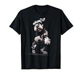 Miniature Schnauzer dog art Miniature Schnauzer T-Shirt
