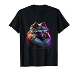 Abstract Keeshond Dog Lovers Keeshond Dogs Keeshonds T-Shirt