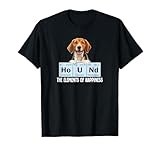 Funny Elements of Happiness American Foxhound Lover T-Shirt