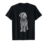 Line Art German Wirehaired Pointer T-Shirt