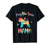 Kerry Blue Terrier Mama Colorful Kerry Blue Terrier Dog Mom Men Women Girls Kids T-Shirt