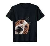 Funny Curious Dog English Foxhound T-Shirt