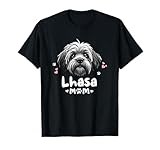 Lhasa Mom Lhasa Apso Dog Men Women T-Shirt